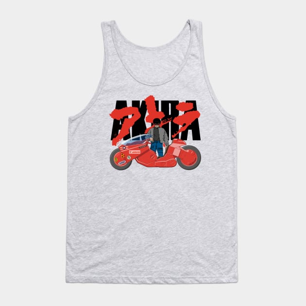 Akira anime Tank Top by comecuba67